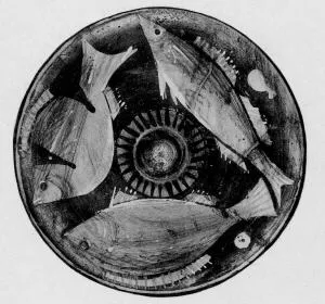 FISH PLATE (SOUTH ITALIAN, CAMPANIAN, RED-FIGURE)