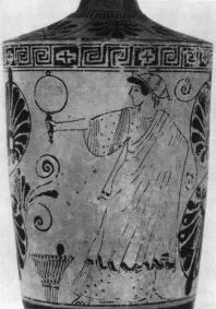 LEKYTHOS (ATHENIAN, RED-FIGURE)