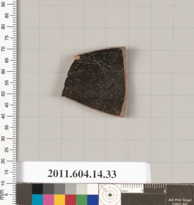 Terracotta fragment of a kylix (drinking cup)?