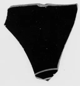 CUP, FRAGMENT (ATHENIAN, BLACK-FIGURE)