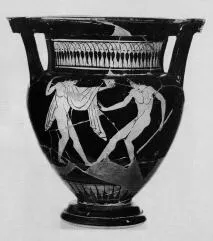 KRATER, COLUMN (ATHENIAN, RED-FIGURE)