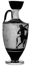 LEKYTHOS (ATHENIAN, BLACK-FIGURE)