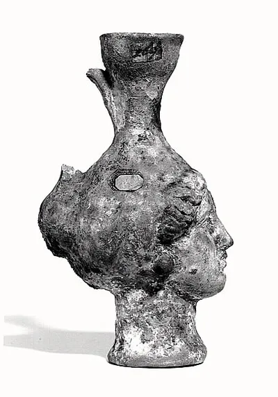 lécythe ; vase plastique