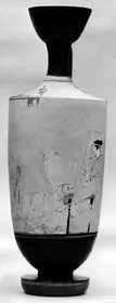 LEKYTHOS (ATHENIAN, RED-FIGURE)