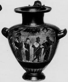 HYDRIA (ATHENIAN, BLACK-FIGURE)