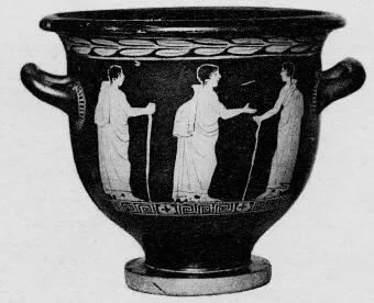 KRATER, BELL (ATHENIAN, RED-FIGURE)