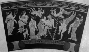 KRATER, CALYX (ATHENIAN, RED-FIGURE)