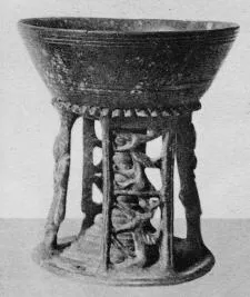 CHALICE (ETRUSCAN, BUCCHERO)