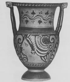 KRATER, COLUMN (SOUTH ITALIAN, APULIAN, RED-FIGURE)