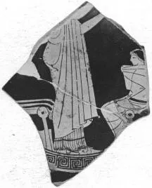 CUP, FRAGMENT (ATHENIAN, RED-FIGURE)