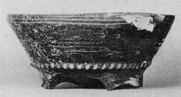 CHALICE (ETRUSCAN, BUCCHERO)