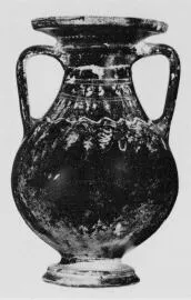 PELIKE (SOUTH ITALIAN, GNATHIAN, BLACK GLAZE)