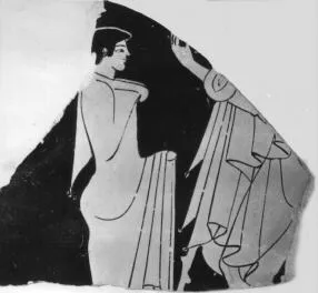 CUP, FRAGMENT (ATHENIAN, RED-FIGURE)