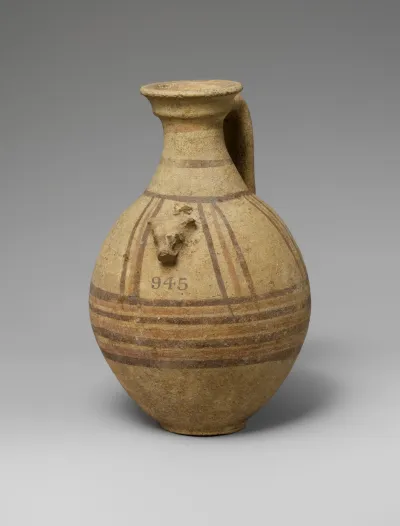 Terracotta jug