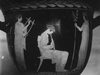 KRATER, BELL (ATHENIAN, RED-FIGURE)