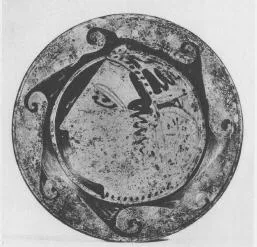 PLATE, STEMMED (ETRUSCAN, RED-FIGURE)