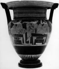 KRATER, COLUMN (ATHENIAN, RED-FIGURE)