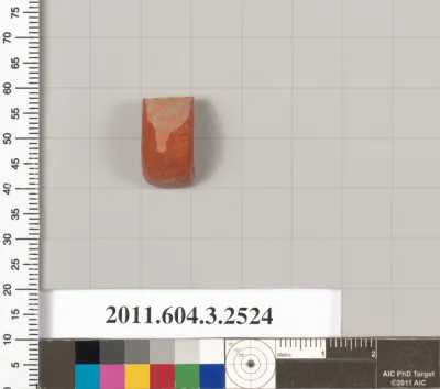 Terracotta fragment of a kylix (drinking cup)?