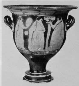 KRATER, BELL (ATHENIAN, RED-FIGURE)