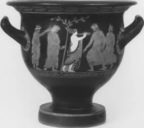 KRATER, BELL (ATHENIAN, RED-FIGURE)
