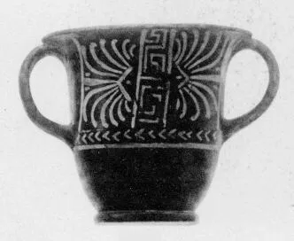 KANTHAROS (SOUTH ITALIAN, BLACK GLAZE)