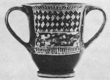 KANTHAROS (ATHENIAN, RED-FIGURE)