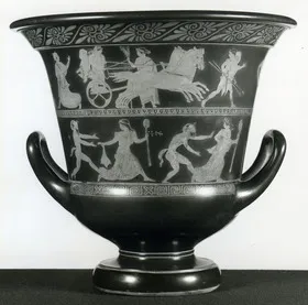 KRATER, CALYX (ATHENIAN, RED-FIGURE)