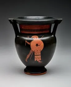 KRATER, COLUMN (ATHENIAN, RED-FIGURE)