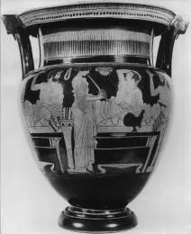 KRATER, COLUMN (ATHENIAN, RED-FIGURE)