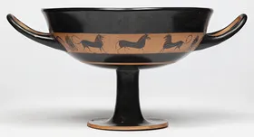 CUP, LITTLE MASTER BAND (ATHENIAN, BLACK-FIGURE)