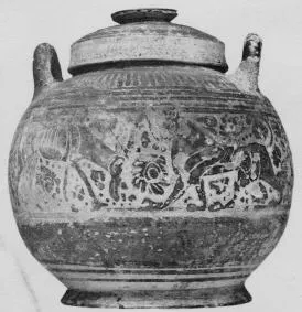 PYXIS (CORINTHIAN, BLACK-FIGURE)