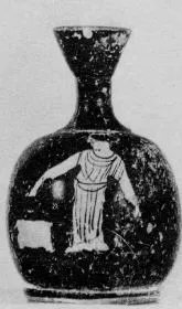 LEKYTHOS, SQUAT (ATHENIAN, RED-FIGURE)