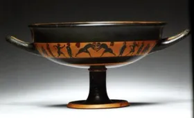 CUP, LITTLE MASTER BAND (ATHENIAN, BLACK-FIGURE)