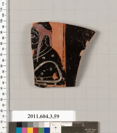 Terracotta fragment of an amphora (jar)