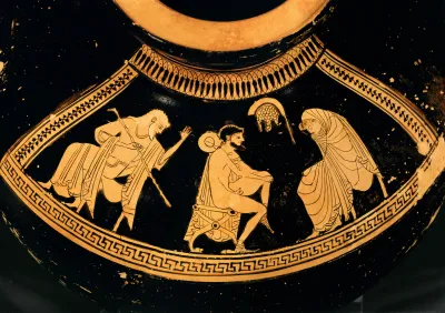 Hydria [Komm.: Vgl. Berlin F 2326.] (Attische Hydria)