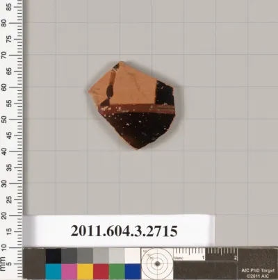 Terracotta fragment of an olpe (jug)