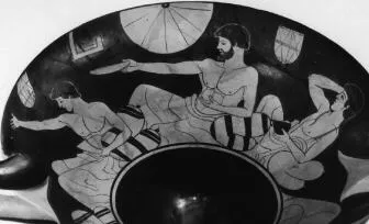 CUP B (ATHENIAN, RED-FIGURE)