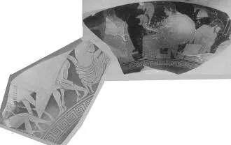 CUP, FRAGMENTS (ATHENIAN, RED-FIGURE)