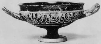CUP, LITTLE MASTER BAND (ATHENIAN, BLACK-FIGURE)
