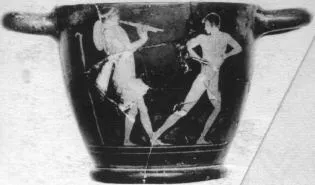 SKYPHOS (ATHENIAN, RED-FIGURE)
