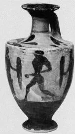 LEKYTHOS (ATHENIAN, BLACK-FIGURE)