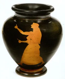 STAMNOS (ATHENIAN, BLACK-FIGURE)