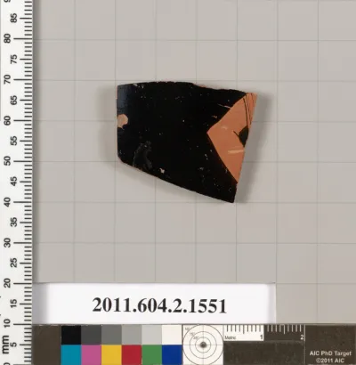 Terracotta fragment of a skyphos (deep drinking cup)