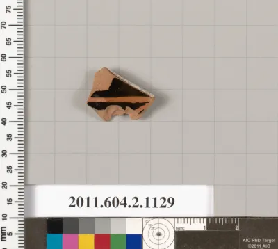 Terracotta fragment of a lekythos (oil flask)?