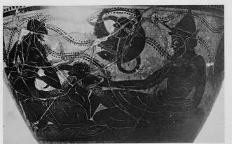 SKYPHOS (ATHENIAN, BLACK-FIGURE)