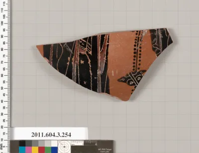 Terracotta fragment of a neck-amphora (jar)