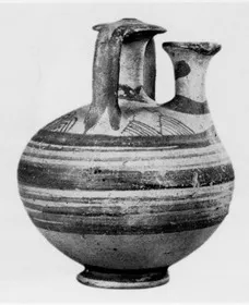 STIRRUP JAR (MYCENEAN)