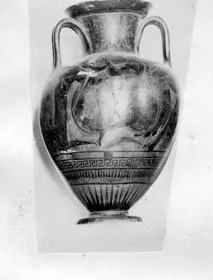 AMPHORA, NECK (ATHENIAN, BLACK-FIGURE)