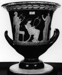 KRATER, CALYX (ATHENIAN, RED-FIGURE)