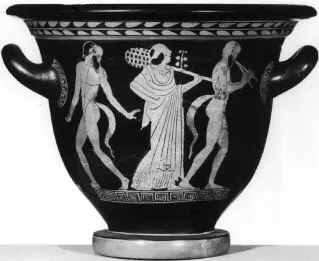 KRATER, BELL (ATHENIAN, RED-FIGURE)
